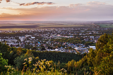 landscape in the mountains