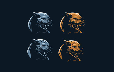 The image of a cougar or panther.