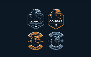 The image of a cougar or panther.