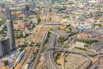 Moscow city observation deck ninth second floor towe