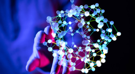  touching global network and data customer connection