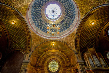 Die Spanische Synagoge in Prag, Tschechische Republik