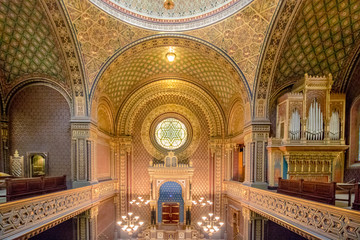 Die Spanische Synagoge in Prag, Tschechische Republik