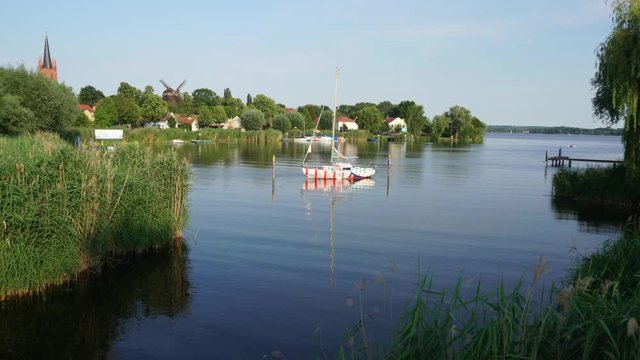 Cityscape of Werder (Have)l in Brandenburg, Germany