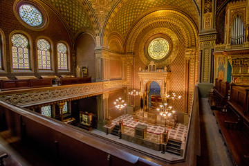 Die Spanische Synagoge in Prag, Tschechische Republik