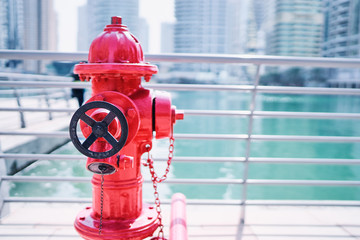 Fire hydrant outdoors.