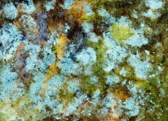 Watercolor background.  Texture made by hand.  Smears, texture, drops, blots. Cover design, postcards,packaging.