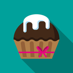 Icon of cake. Vector