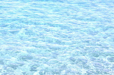 Obraz premium Beautiful natural background with perfectly clear sea water