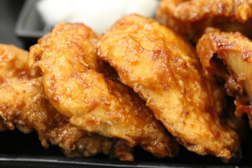 Deep fried chicken in Korean style