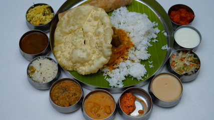 Indian Lunch South Indian Full Meals