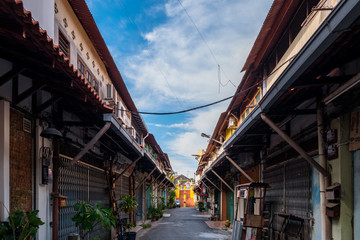 2019 May 8th, Malaysia, Melaka - View of the building and architecture in the city at the day time.