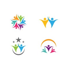 community care Logo template