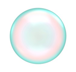 Colorful soap bubble.