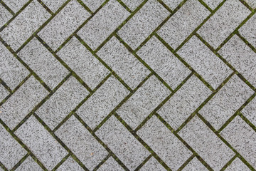 Concrete tile texture. City pavement background. Abstract stone brick pattern. Street sidewalk texture.