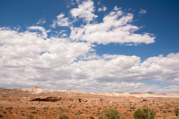 landscape on the Goblin state park in the united states of america
