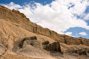 landscape on the Goblin state park in the united states of america