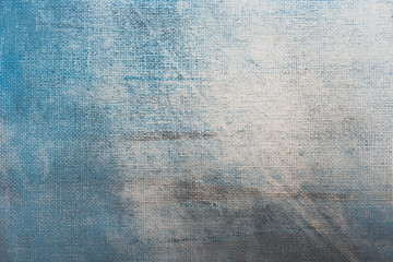gray and blue background texture painted on artistic canvas  - Powered by Adobe