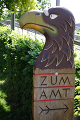 Hinweisschild © Ralf Urner