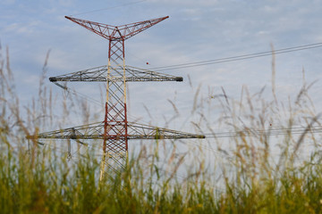 electricité energie ecologie nucleaire volt pilone tension
