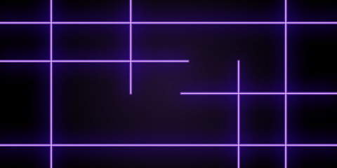 neon abstract line purple background