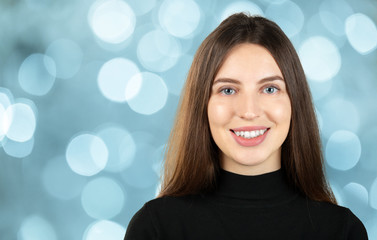 beautiful young woman