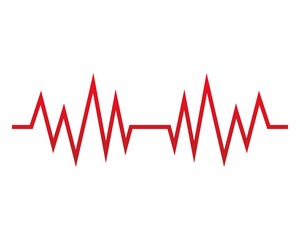 Pulse logo design template