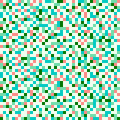 seamless pattern design with colorful pixels