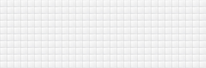 Seamless Vector White Tiles Pattern