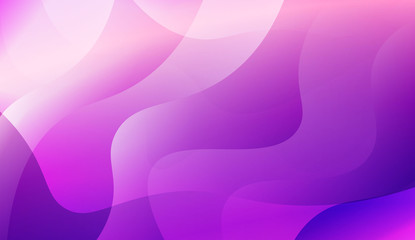 Futuristic Blue Purple Color Design Geometric Wave Shape. For Elegant Pattern Cover Book. Vector Illustration with Color Gradient.