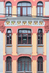 Obraz premium Windows. Ornament. Architecture. Buildings. 