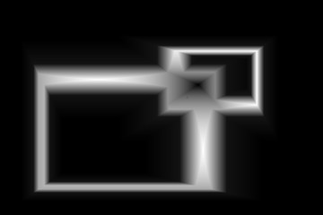 Digital Art, abstract three-dimensional objects with soft lighting, Germany