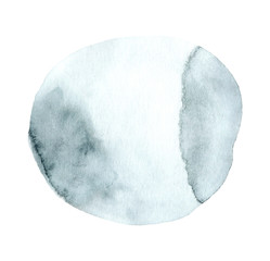 Hand painted watercolor moon phases. Full moon. Magic design for printing on textiles, packaging, cards