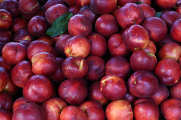 Fototapeta na wymiar Various fruits for sale in a market in Croatia
