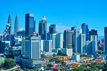 Obraz premium Skyscrapers in Kuala Lumpur