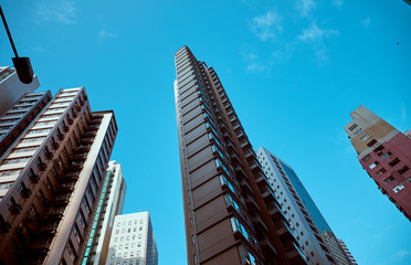 Skyscrapers in Hong Kong