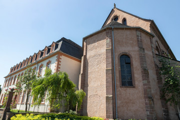 Fototapeta na wymiar Zisterzienserinnenabtei Sankt Thomas_Klosterkirche