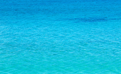 Blue sea water background