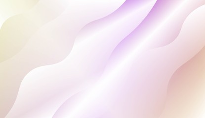 Modern Waves. Futuristic Technology Style Background. Design For Your Header Page, Ad, Poster, Banner. Vector Illustration with Color Gradient.