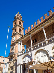 Faenza IT: Piazza del Popolo, Medieval Palace, Cathedral, The Artistic Ceramics