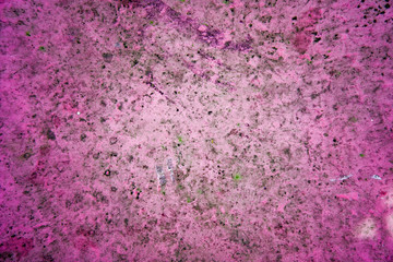 Living coral vivid color concrete wall, stone surface