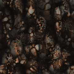 surreal cosmic magic unusual seamless watercolor pattern endless repeat