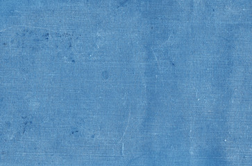 Old grungy canvas pattern with dirty spots in navy blue color.