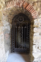 Iron Gate with Georgian Cross, David Gareja Monastery