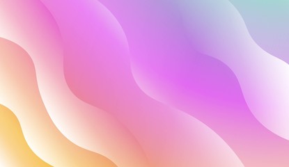 Geometric Design, Shapes. Design For Your Header Page, Ad, Poster, Banner. Vector Illustration with Color Gradient.