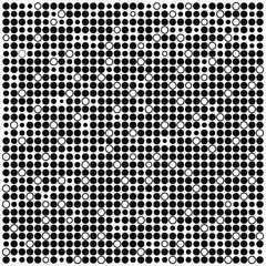 Monochrome minimal background with black and white dots