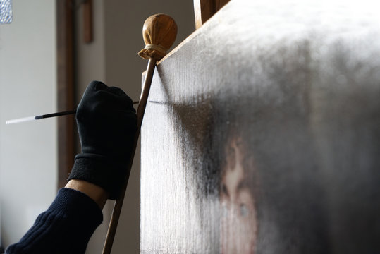 restauration de tableau