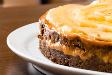 torta de doce de leite