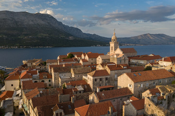 Kroatische Stadt am Meer