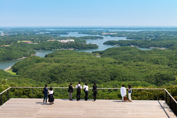 横山展望台からの眺め